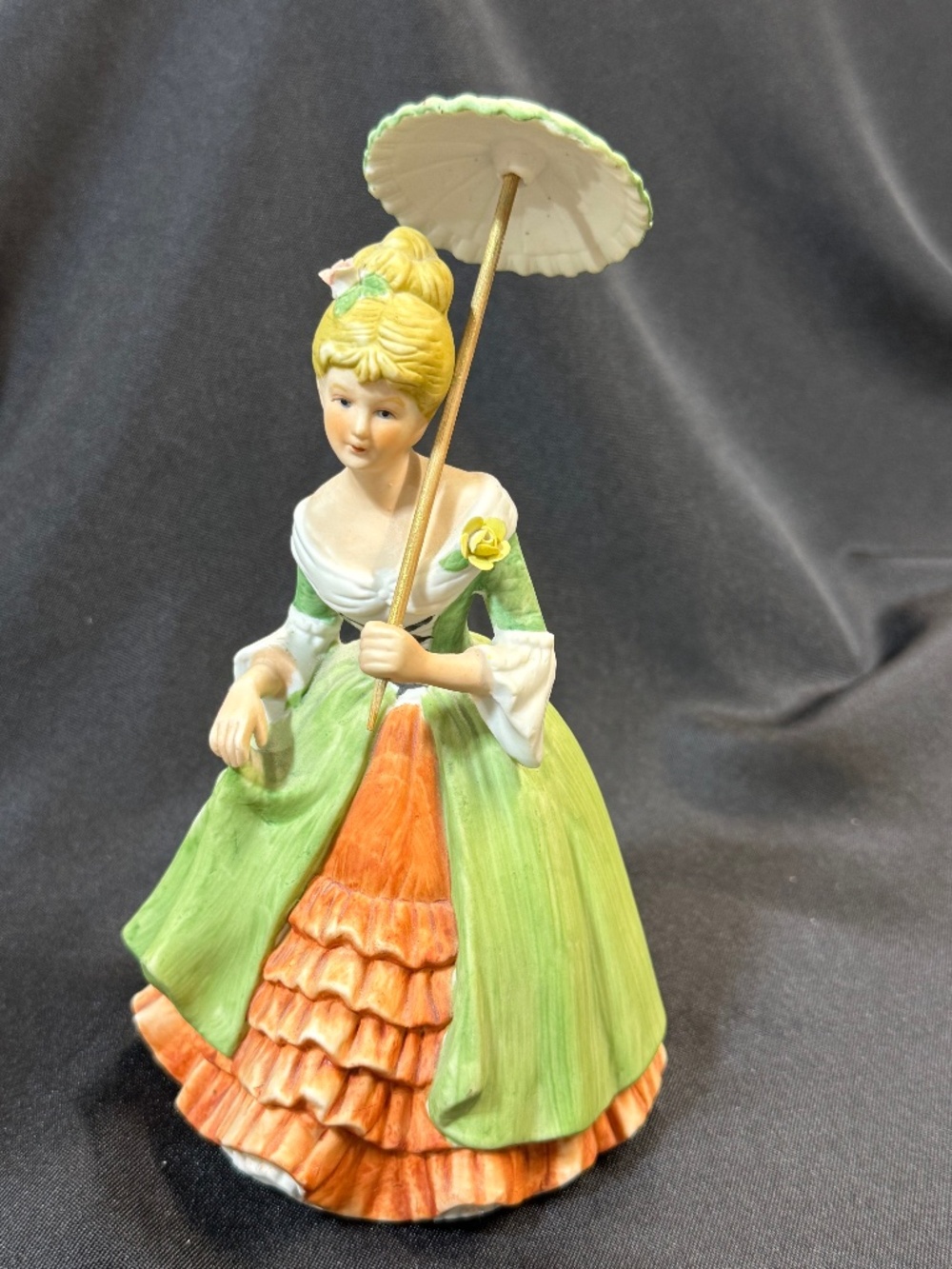 Victorian Lady with Parasol Figurine Andrea Sadek